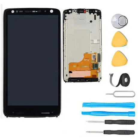 Una pantalla táctil LCD Una pantalla táctil LCD