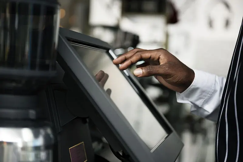 touch the Capacitive Touch Screen