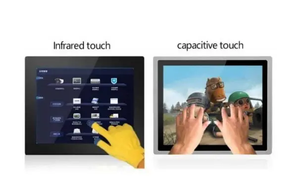 اللمس بالأشعة تحت الحمراء واللمس السعوي