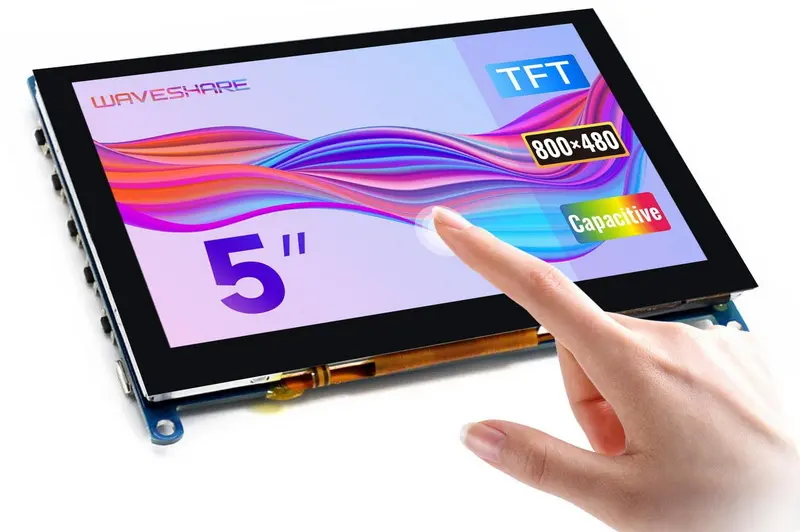 Pantalla táctil LCD portátil