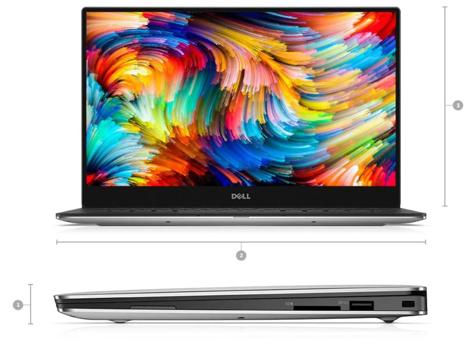 Pantalla de computadora portátil de 13.3 pulgadas