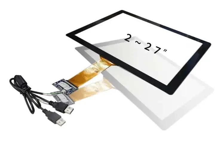 شاشة تعمل باللمس بالسعة الصناعية مقاس 27 بوصة