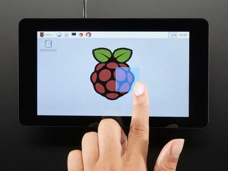 Pantalla táctil oficial de Raspberry Pi 7 Pantalla táctil oficial de Raspberry Pi 7