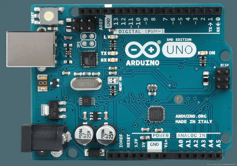 un arduino de una pantalla táctil capacitiva
