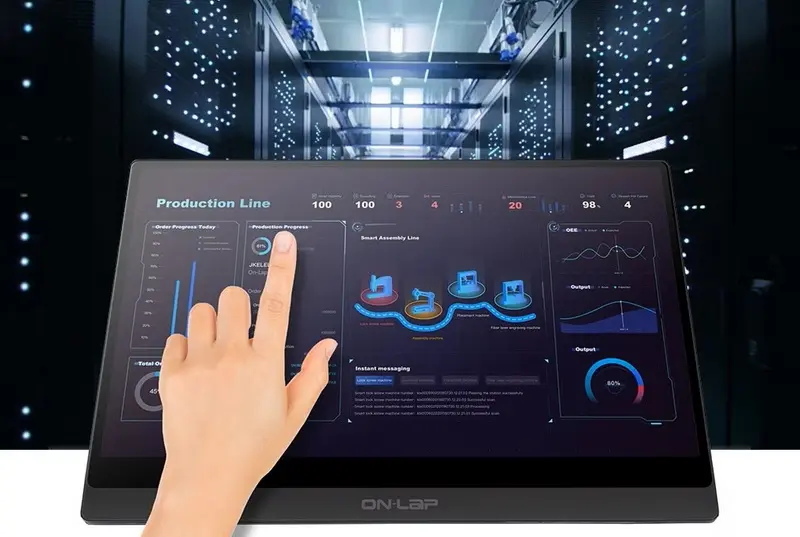 Pantalla táctil plegable mesay3