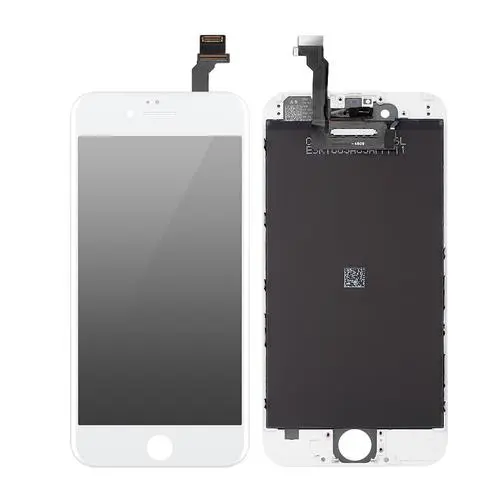 Negro blanco para pantalla LCD de iPhone 6 para pantallas de visualización de iPhone 6