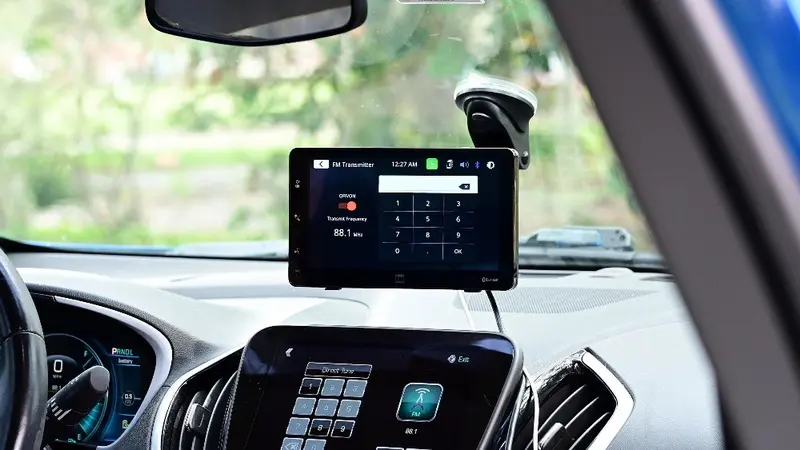 dash mount carplay touch screen installation