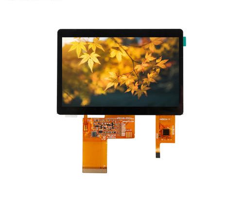 4.3 Inch Lcd Display, With Iic Capacitive Touch Screen