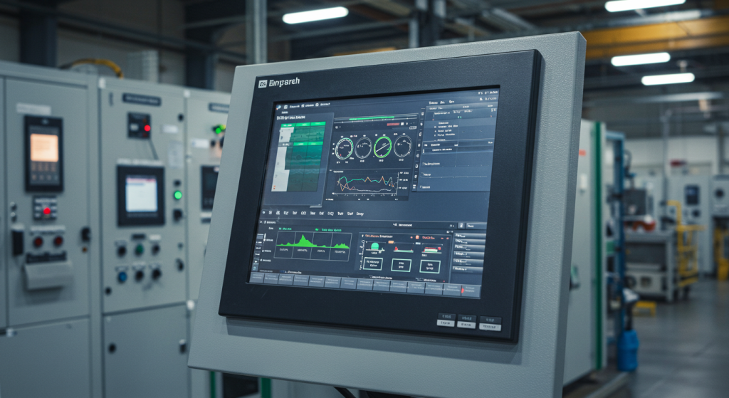 Industrial control touch screen