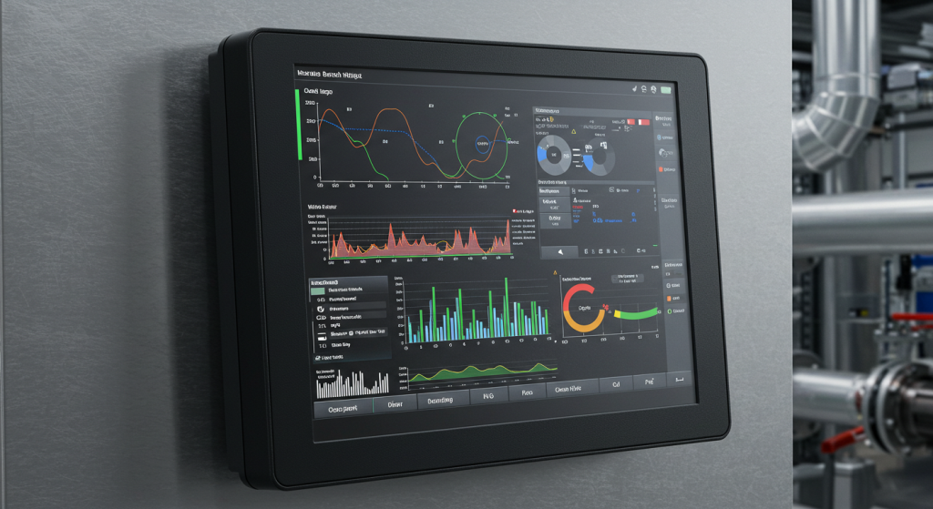 Industrial touch screen