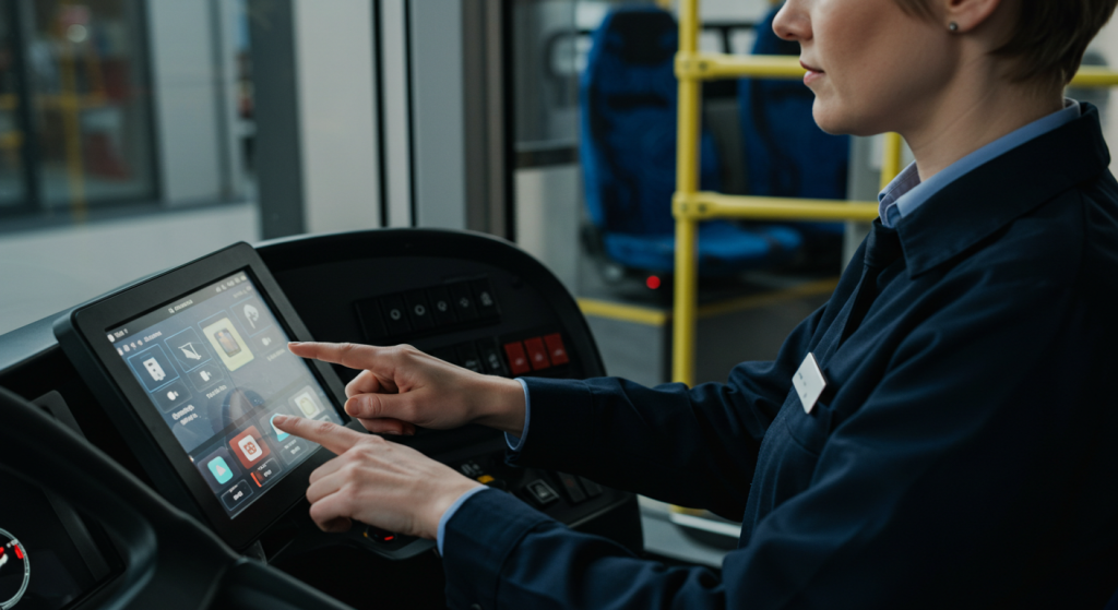 Touch screen driver