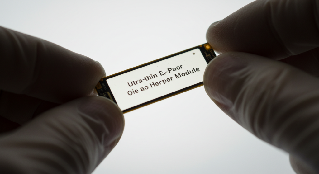 Ultra-thin ePaper module