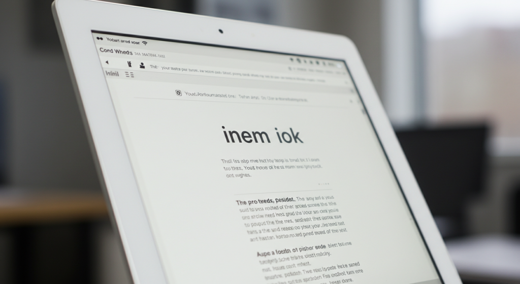 e-Ink display