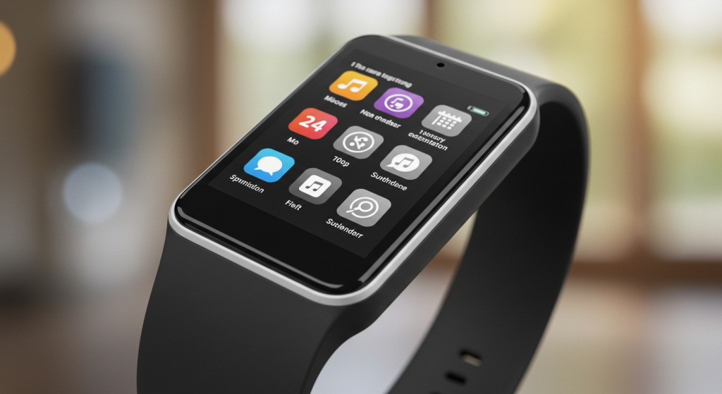 e-ink display for wearable devices