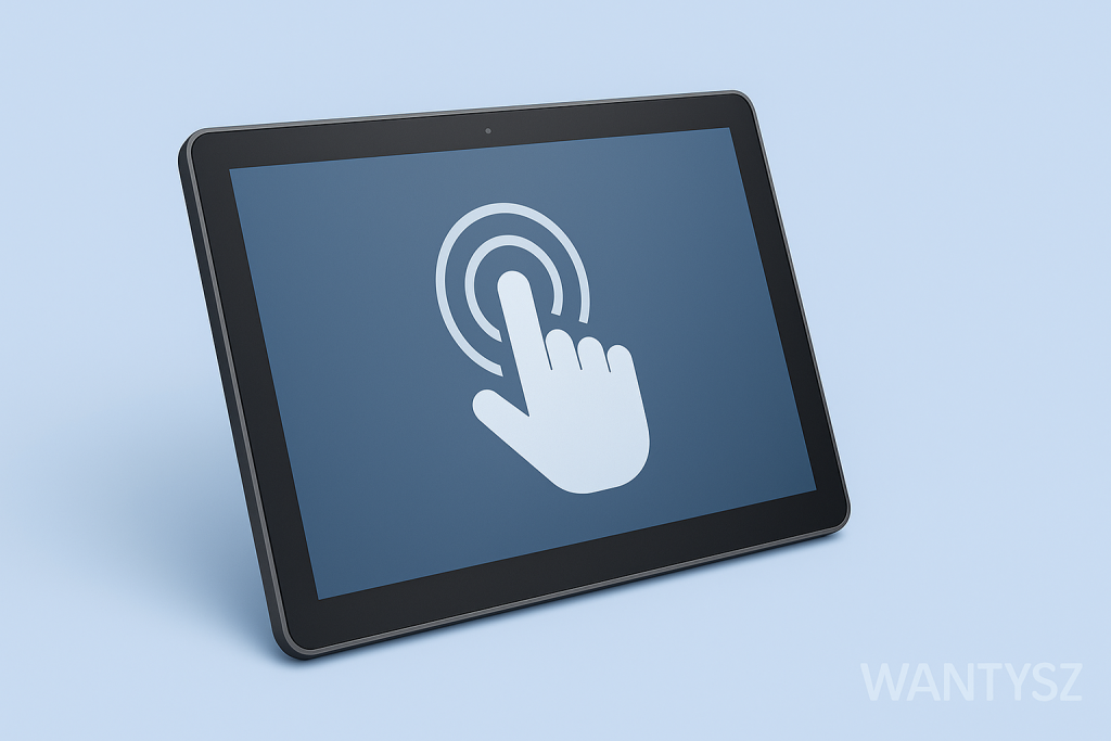 Product listing of capacitive touch screens available for purchase