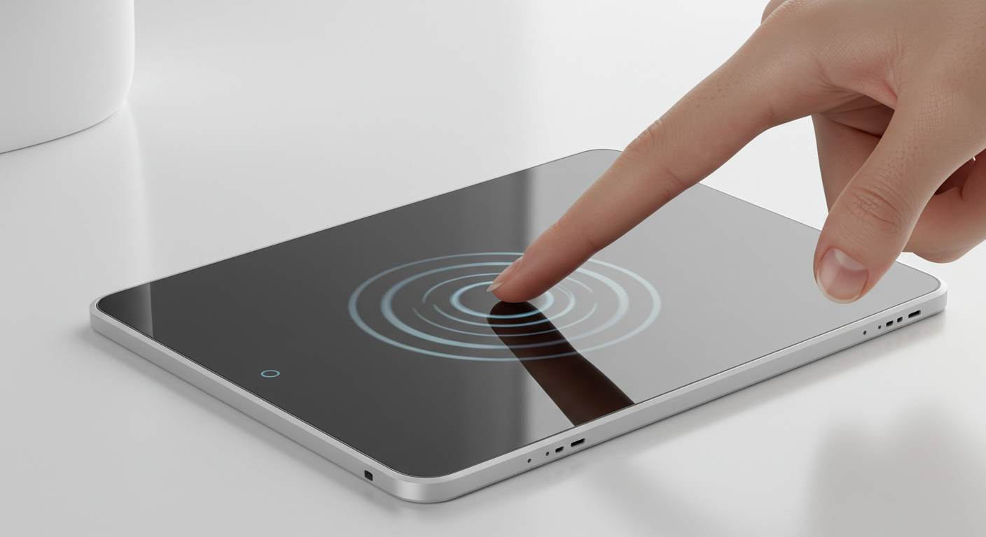capacitive touch integrated touchscreen