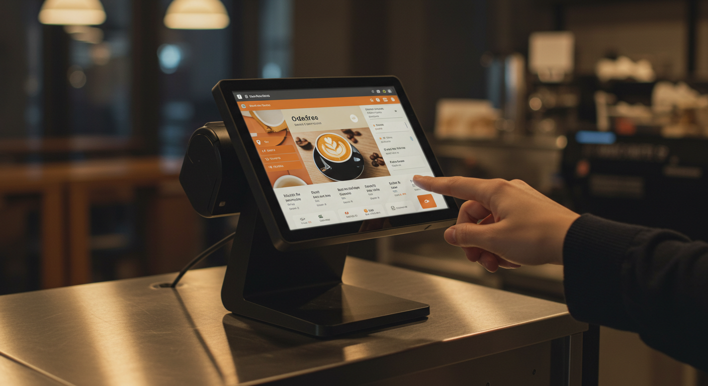 capacitive touch screen POS terminal