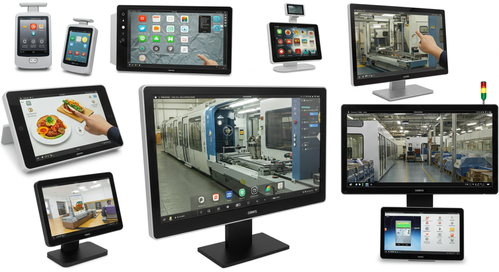 capacitive touch screen sizes