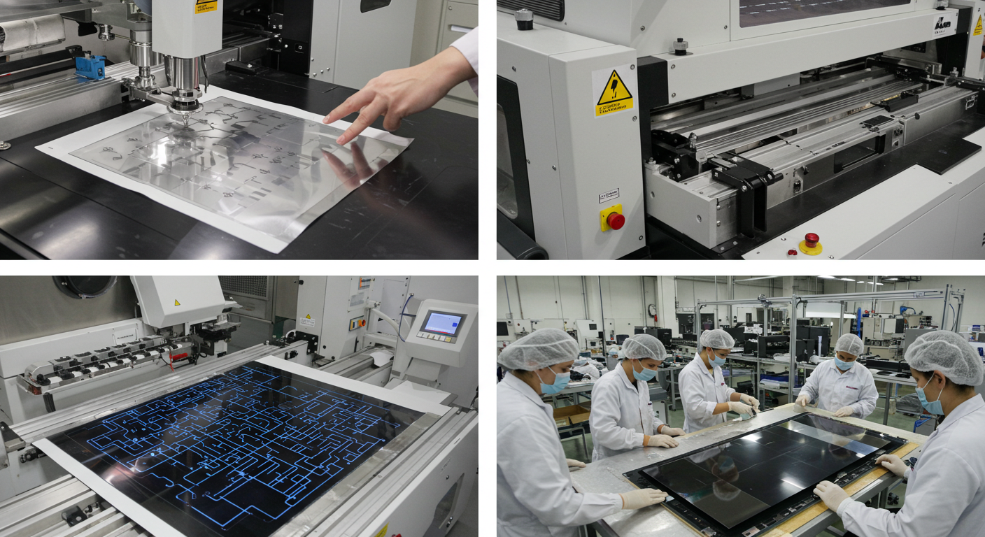 capacitive touchscreen manufacturing