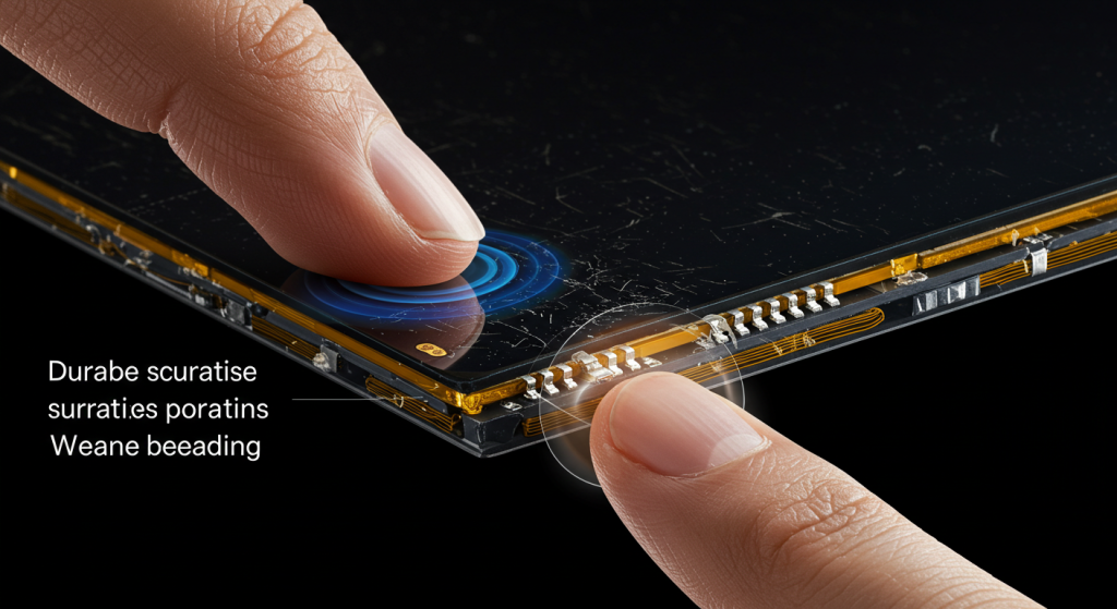 capacitive touchscreen durability