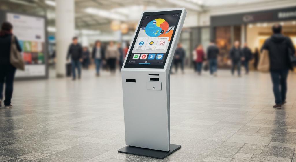 capacitive touchscreen kiosk