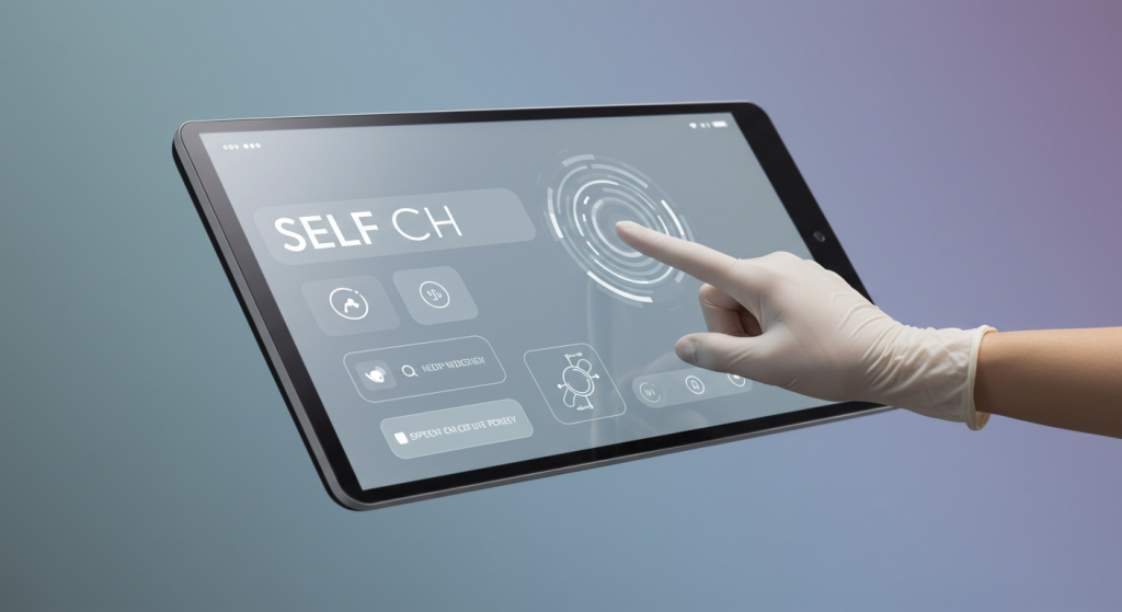 self capacitance touch panel
