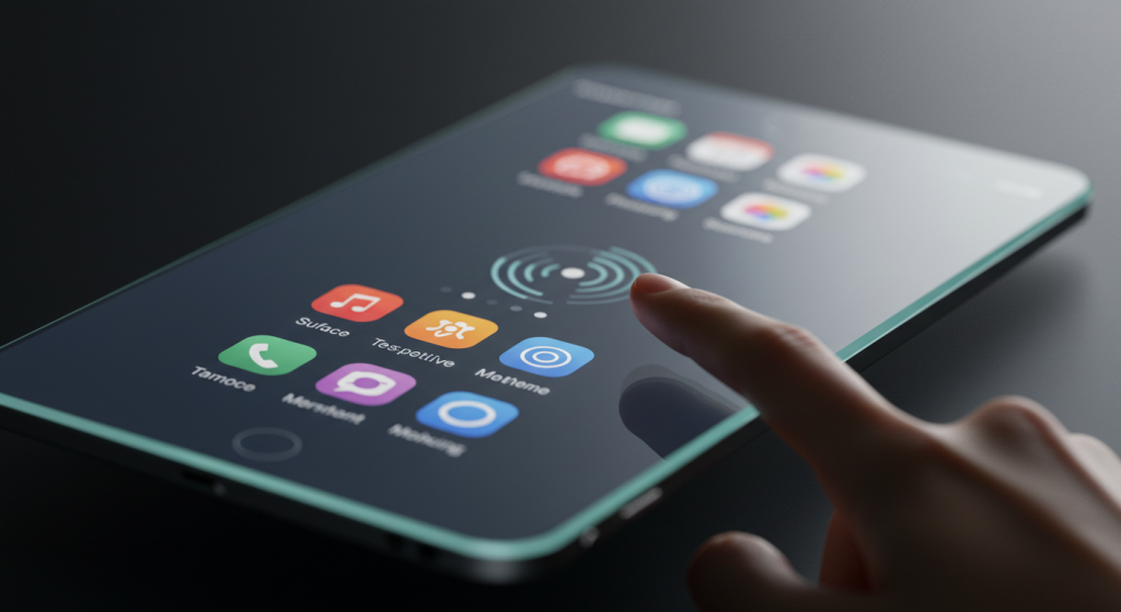 surface capacitive touch screen